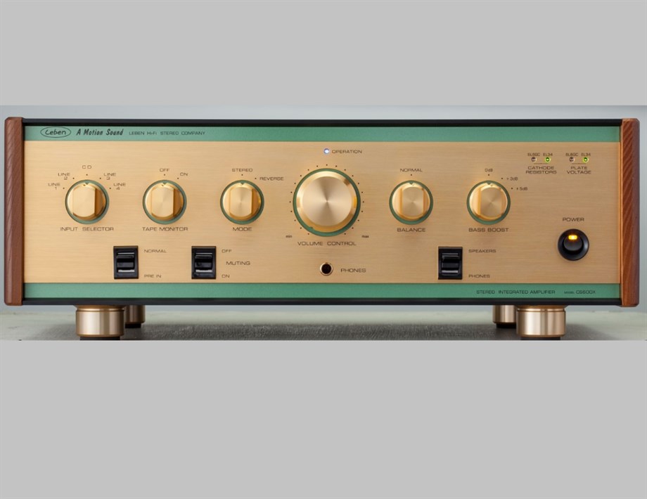 LEBEN CS 600 X  INTEGRATED AMPLİFİER