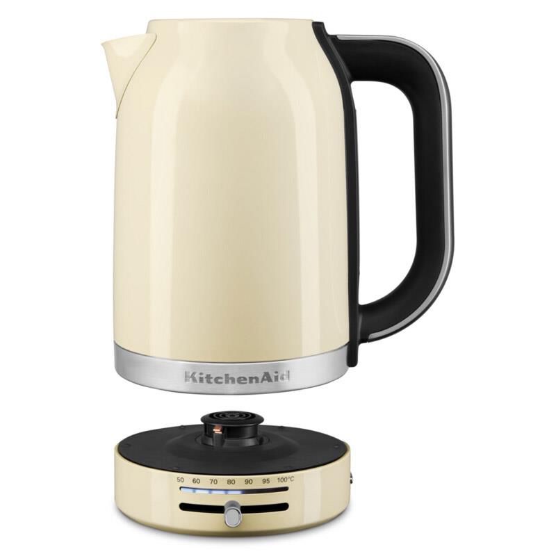 KitchenAid 1,7 L Isı Ayarlı  Su Istıcısı KEK1701 Almond Cream-EAC