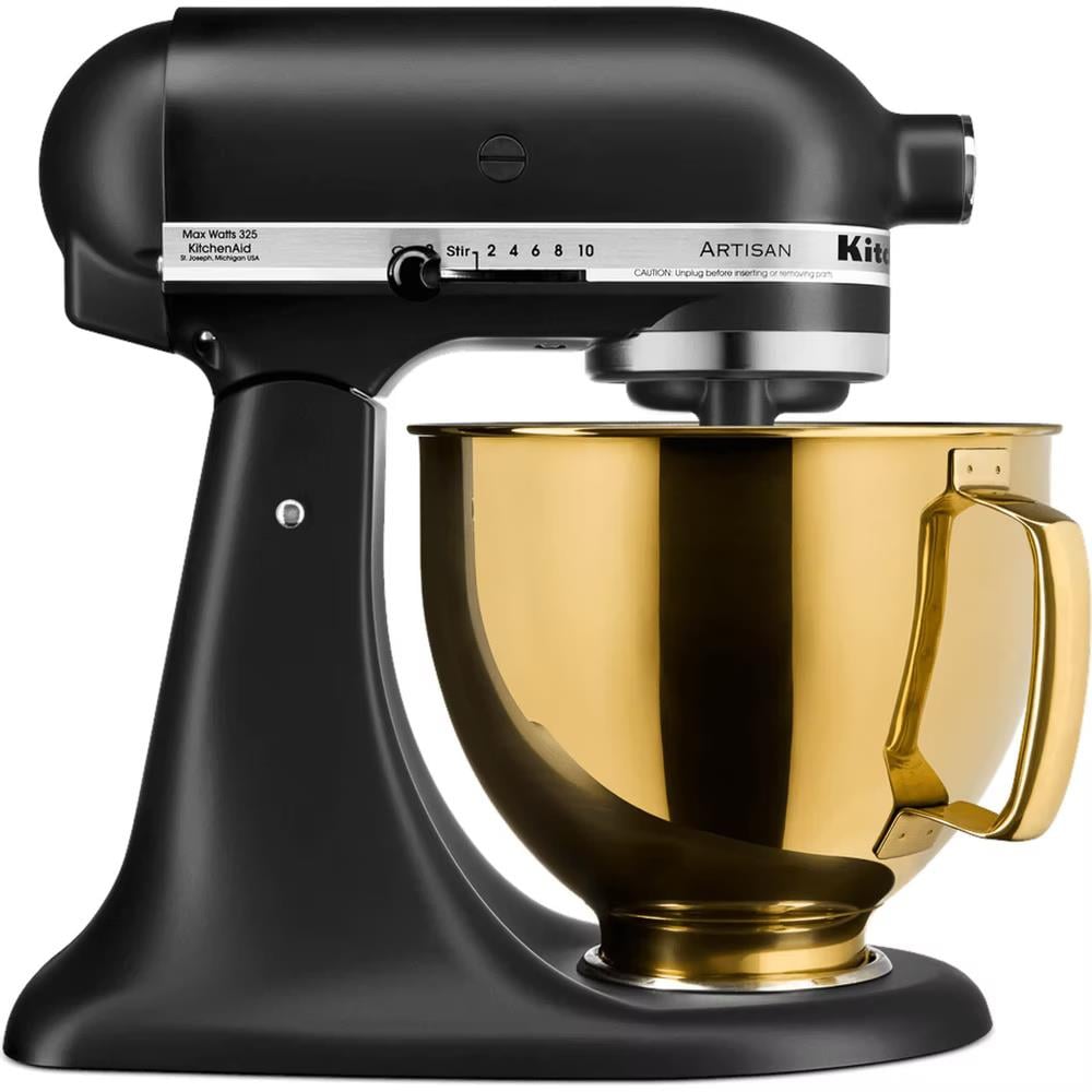 KitchenAid 4,8 L Stand Mikser İçin Paslanmaz Çelik Kase Parlak Gold-BDR