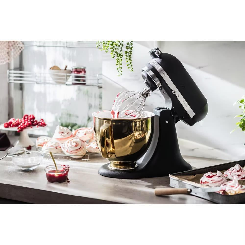 KitchenAid 4,8 L Stand Mikser İçin Paslanmaz Çelik Kase Parlak Gold-BDR