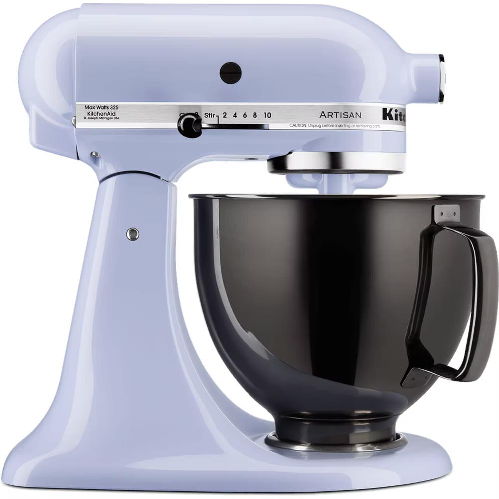 KitchenAid 4,8 L Stand Mikser İçin Paslanmaz Çelik Kase Parlak Siyah-BDR