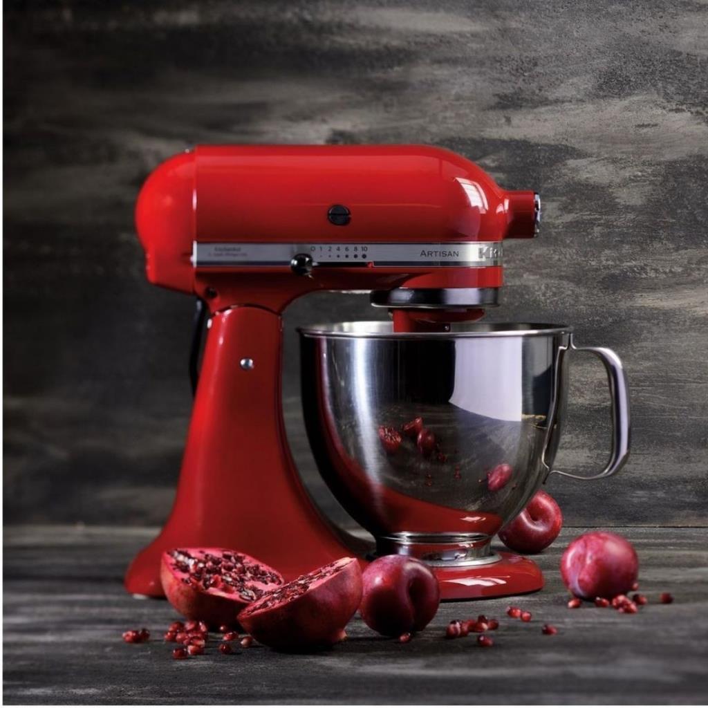 KitchenAid 5KSM125EER Artisan 4.8 LT Stand Mikser - Empire Red