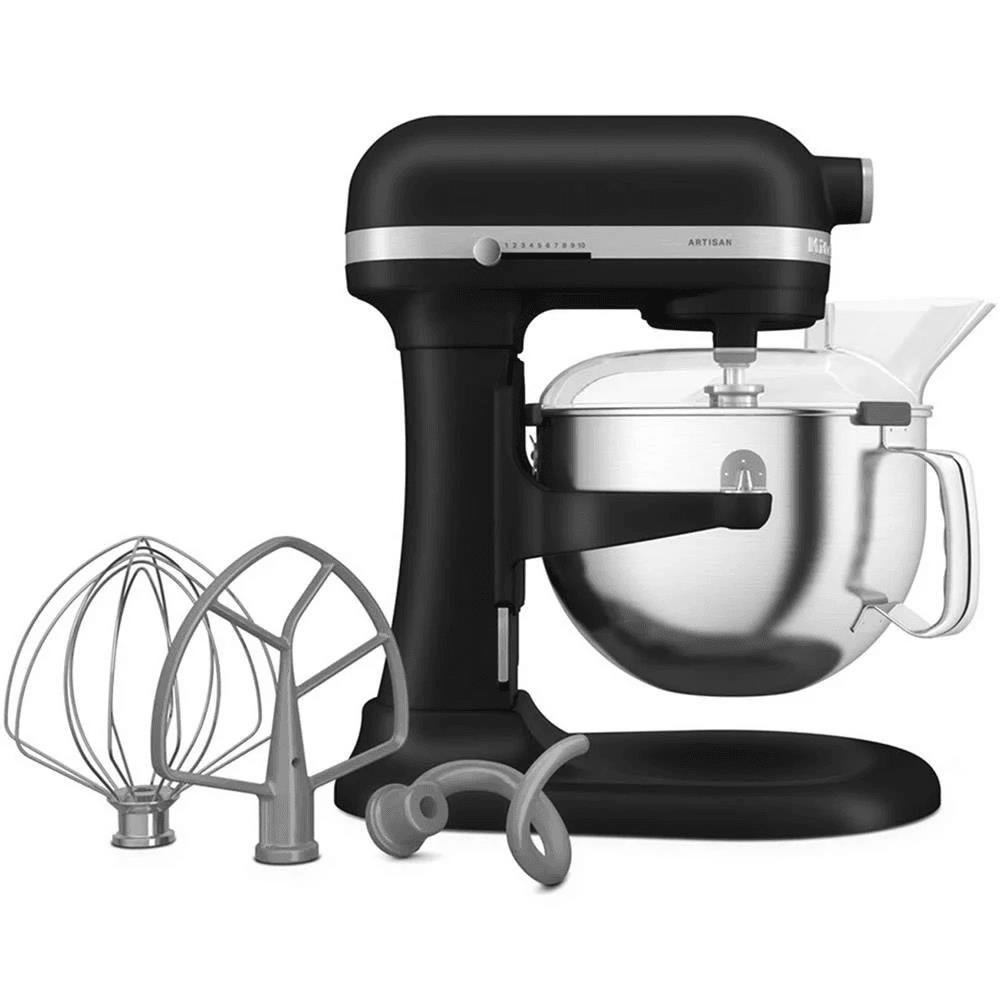 KitchenAid 5KSM60SPXEBM 5.6 L Kaldırılabilir Kaseli Stand Mikser - Matte Black