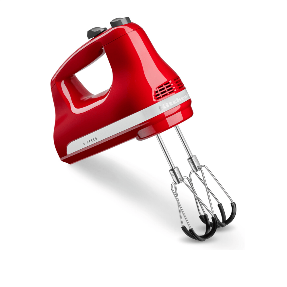 KitchenAid 6 Hızlı El Mikseri 5KHM6118EER Empire Red EER