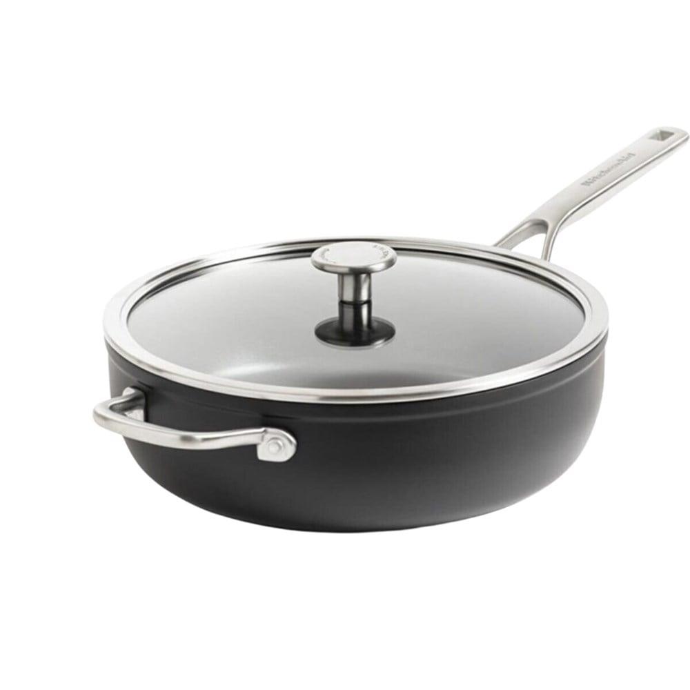 KitchenAid Hard Anodize Kısa Tencere 28cm -3585