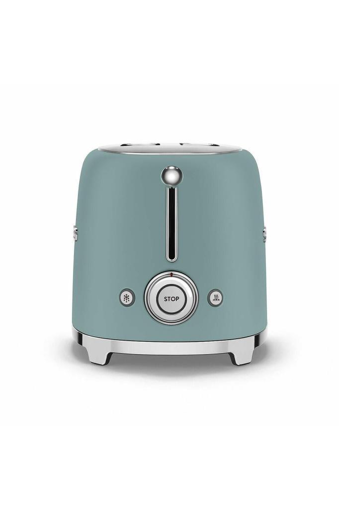 SMEG 50S Style Mat Zümrüt Yeşil Ekmek Kızartma Makinesi Special Edition