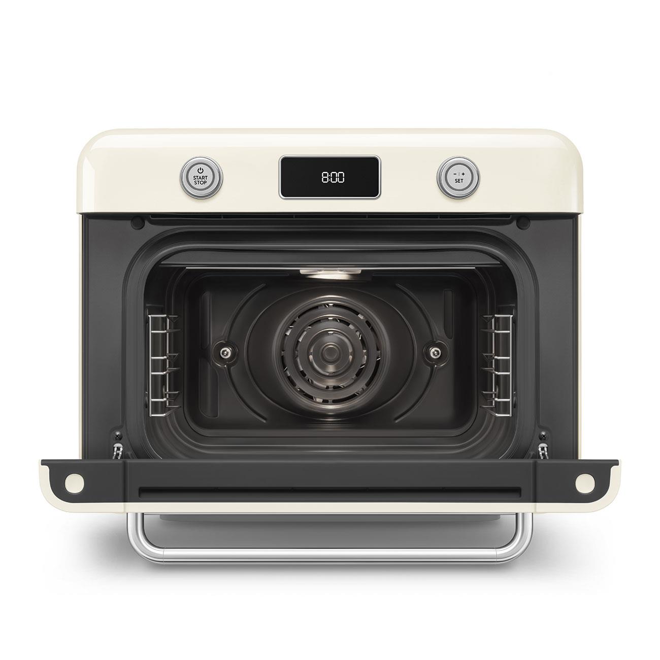 SMEG 50s Style Retro Krem Buharlı Fırın COF01CREU
