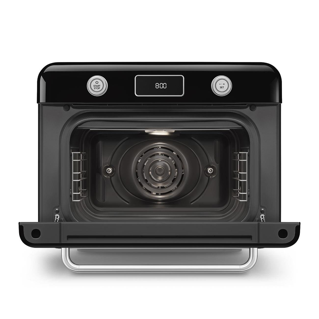 SMEG 50s Style Retro Siyah Buharlı Fırın COF01BLEU