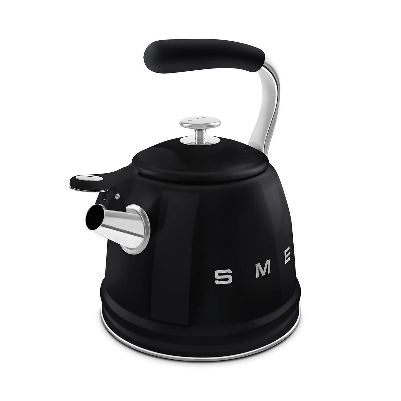 SMEG 50s Style Retro Siyah Kettle CKLW2001BL