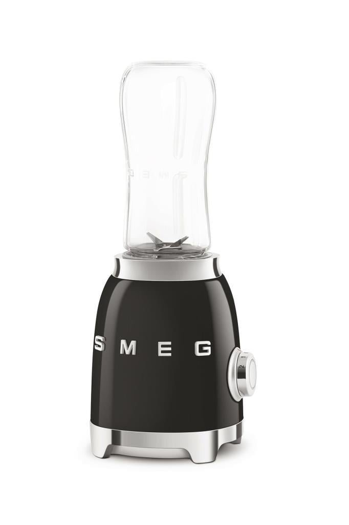 SMEG 50s Style Siyah Kişisel Smoothie Blender Tritan Renew