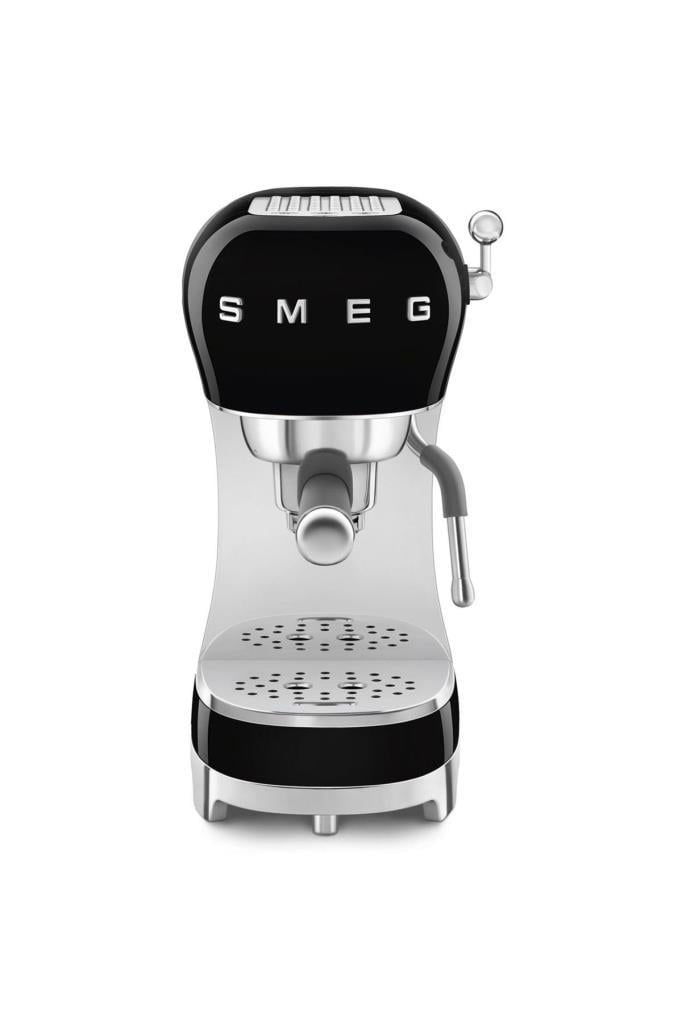 SMEG ECF02BLEU Siyah Espresso Kahve Makinesi