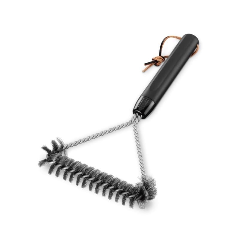 WB-6494,Weber Üç taraflı Izgara fırçası, paslanmaz çelik kıllar 30 cm  6494