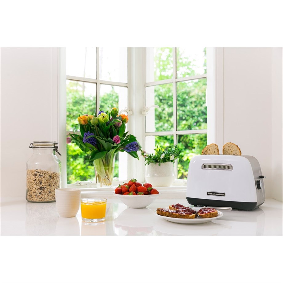 KitchenAid 5KMT2115EWH Classic 2 Dilim Ekmek Kızartma Makinesi - Whıte