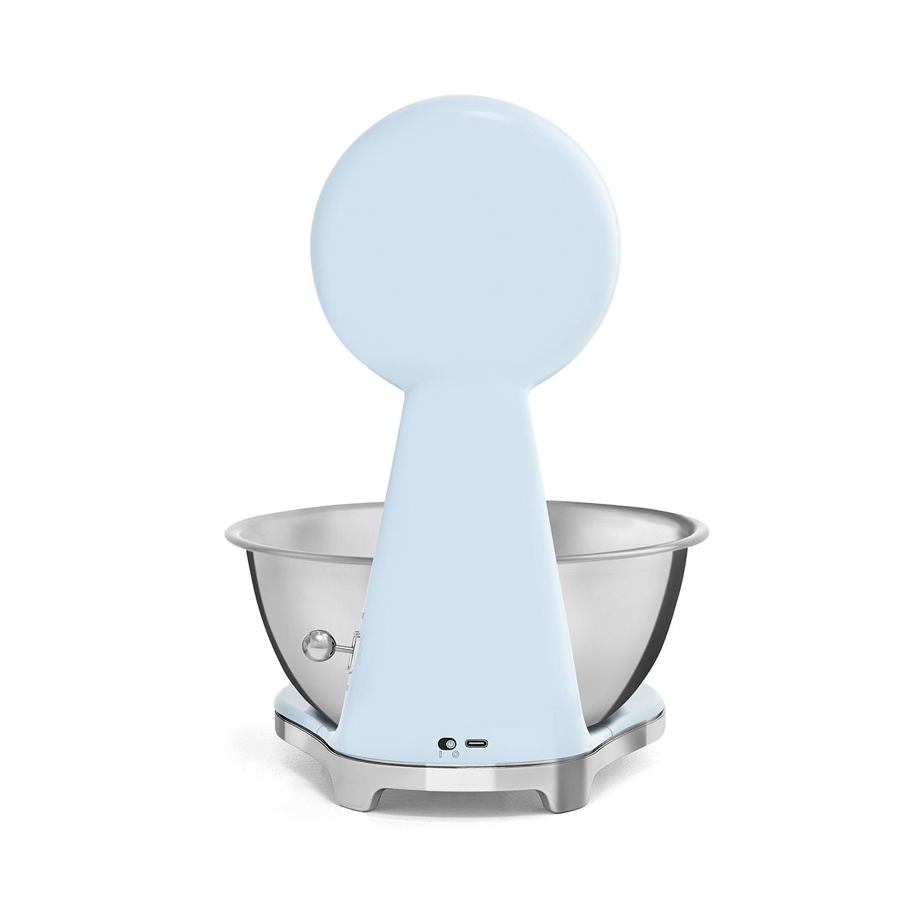 SMEG 50s Style Retro Pastel Mavi Analog Mutfak Tartısı KSF01PBWW