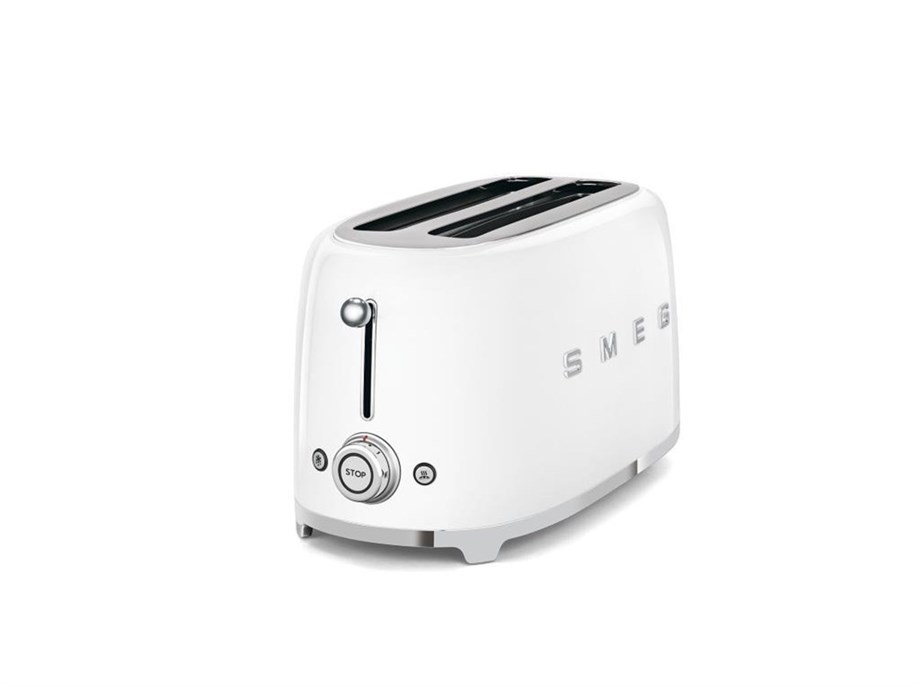 SMEG Beyaz 2X2 Ekmek Kızartma Makinesi TSF02WHEU