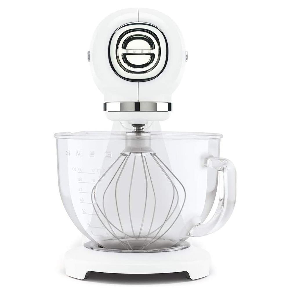 SMEG Komple Beyaz Cam Kaseli Stand Mikser SMF13WHEU