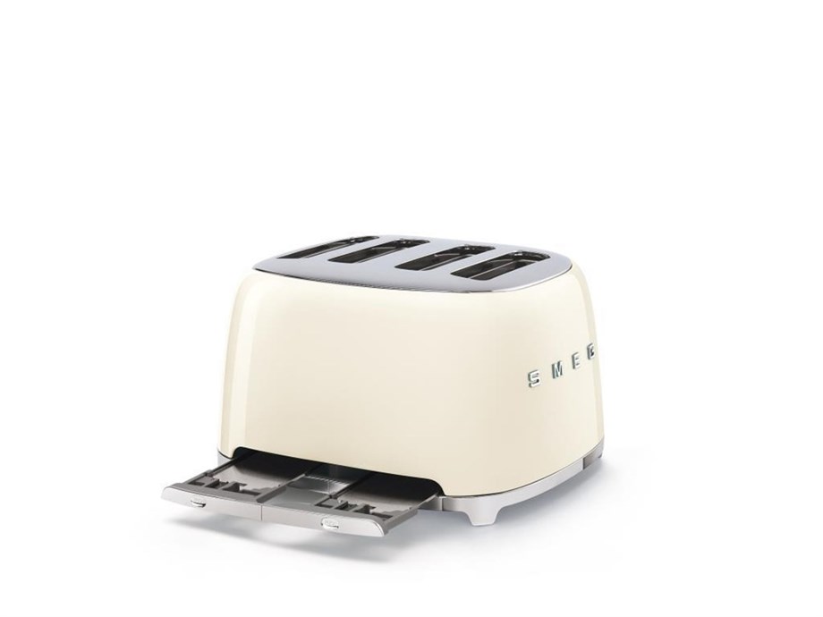 SMEG Krem 4X1 Ekmek Kızartma Makinesi TSF03CREU