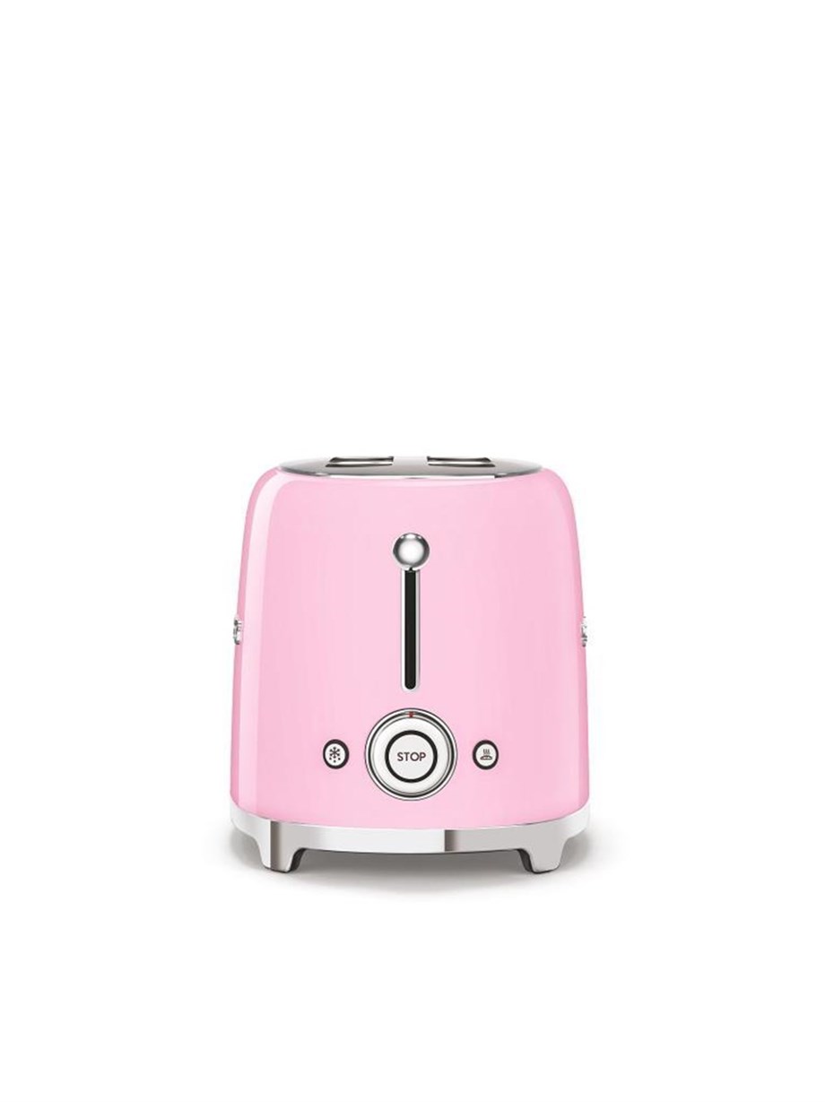 SMEG Pembe 2X1 Ekmek Kızartma Makinesi TSF01PKEU