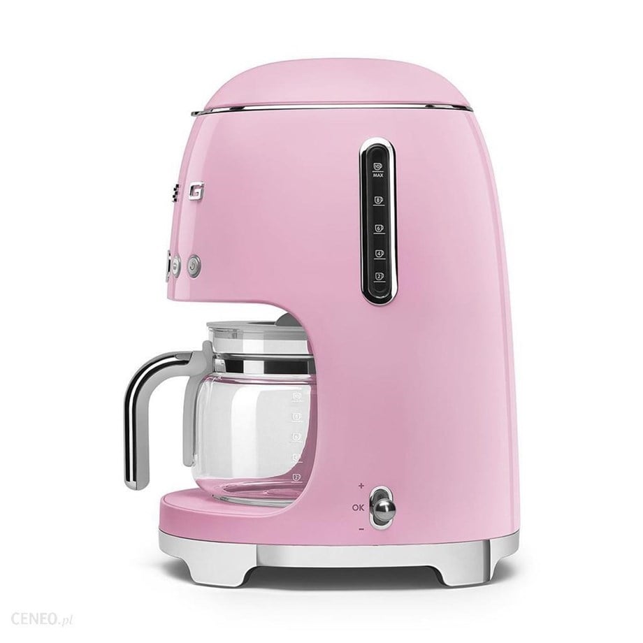 SMEG Pembe Filtre Kahve Makinesi DCF02PKEU