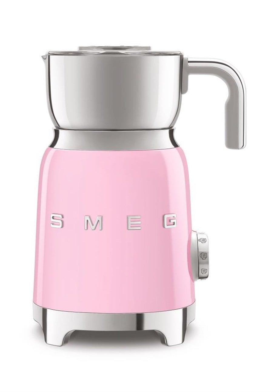 SMEG Pembe Süt Köpürtme Makinesi MFF01PKEU