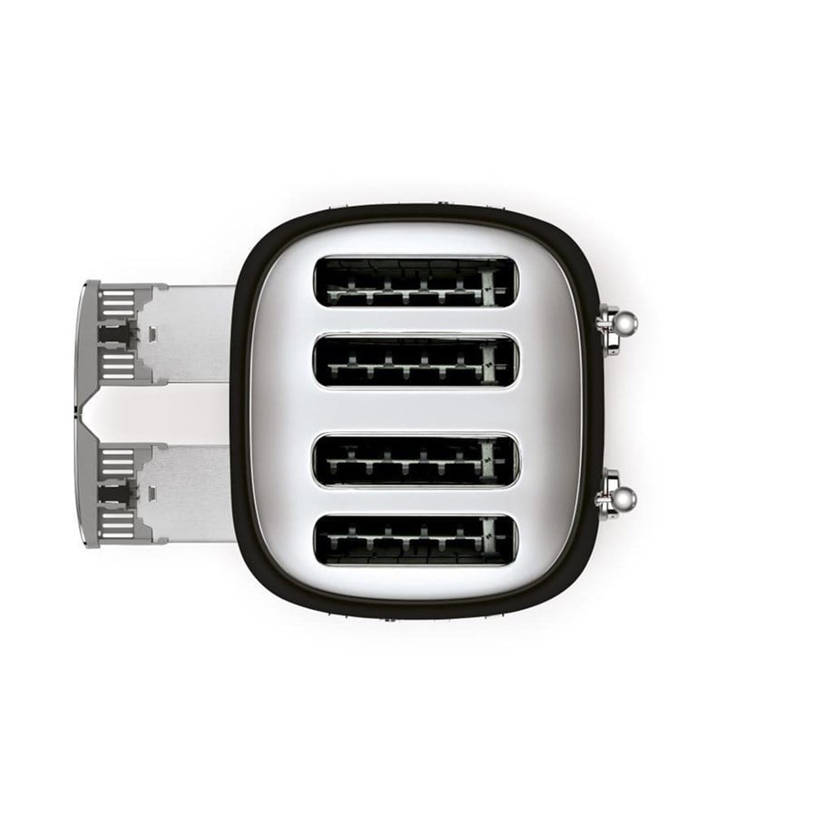 SMEG Siyah 4X1 Ekmek Kızartma Makinesi TSF03BLEU