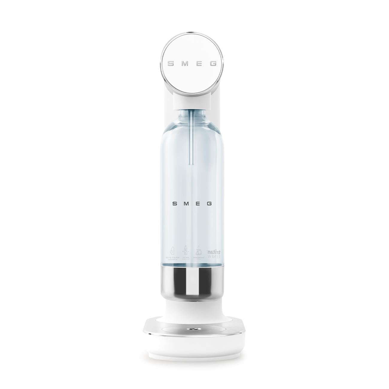 Smeg Tritan™ Renew Mat Beyaz Soda Makinesi SKC01WHM