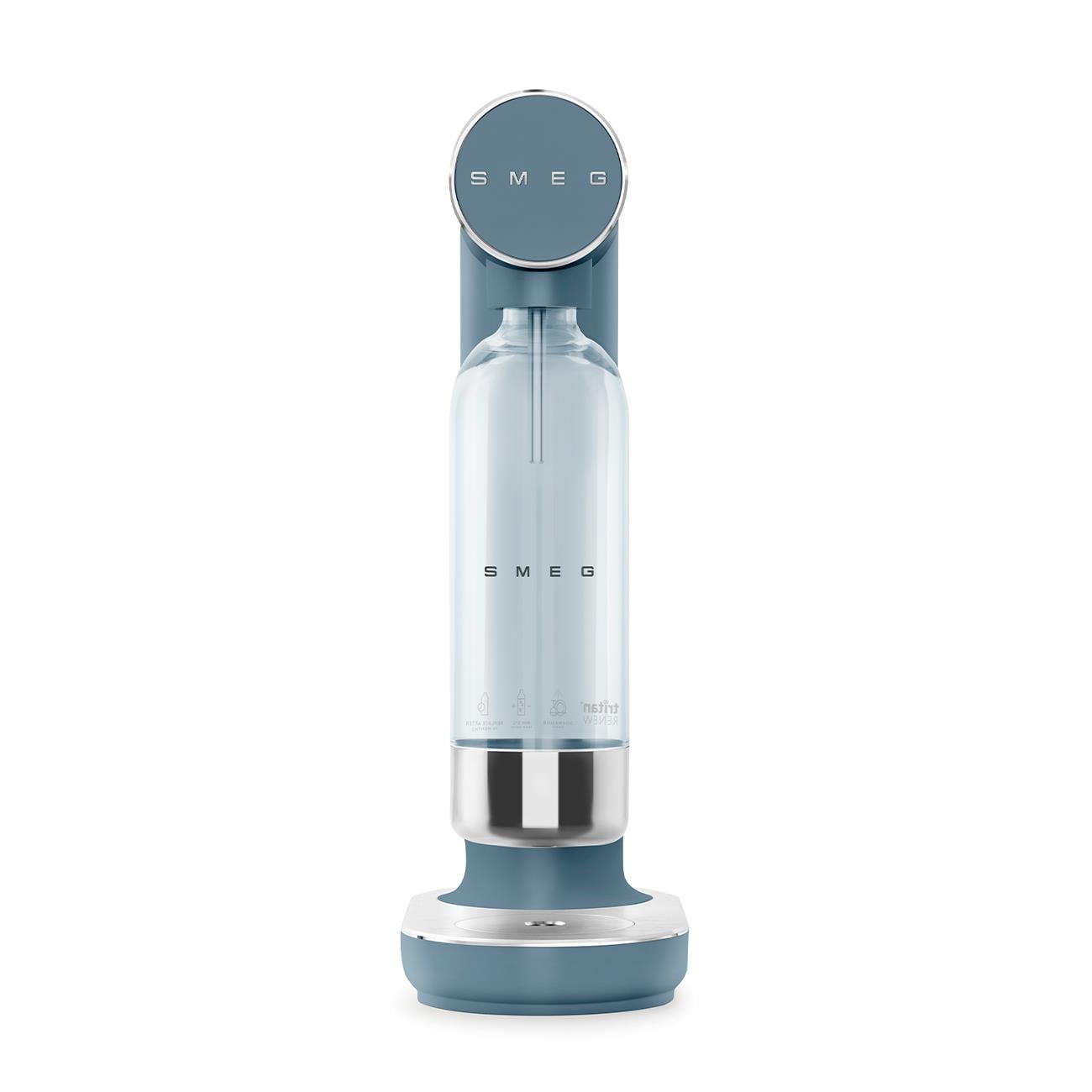 Smeg Tritan™ Renew Mat Mavi Soda Makinesi SKC01SBM