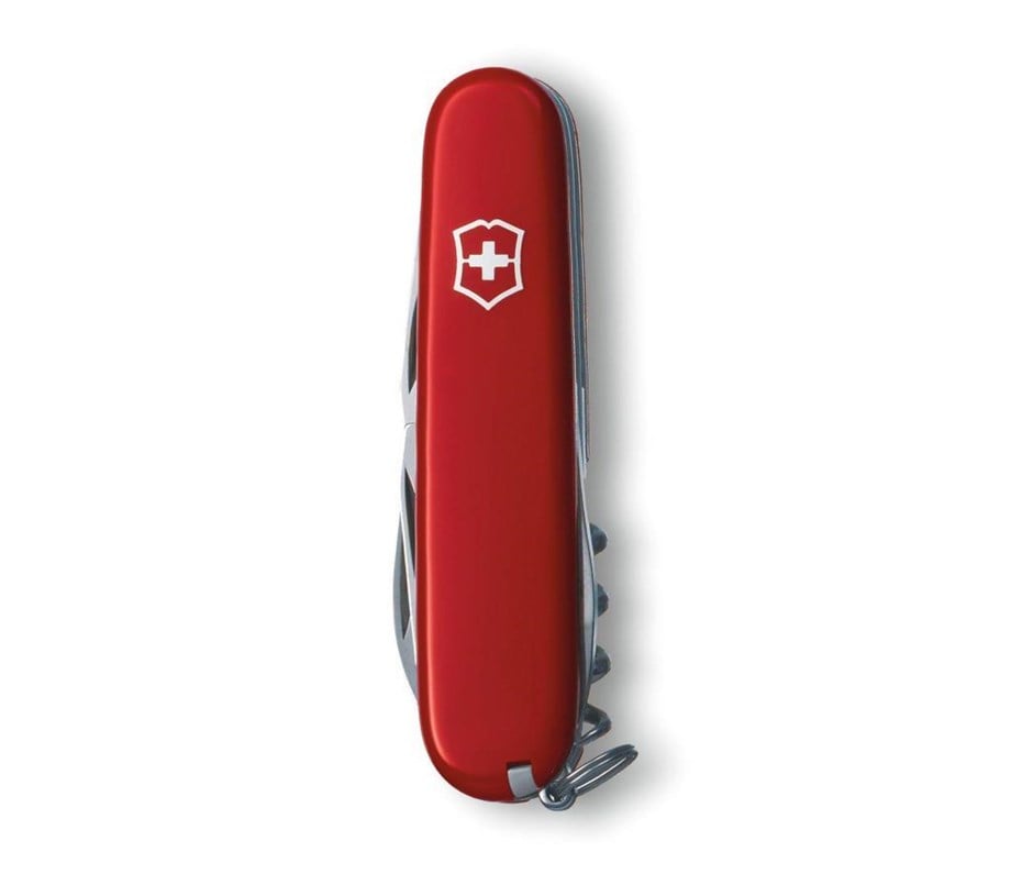 Victorinox VT 1.3603.B1 Blisterli 12 Fonksiyon Spartan İsviçre Çakısı (Kırmızı)