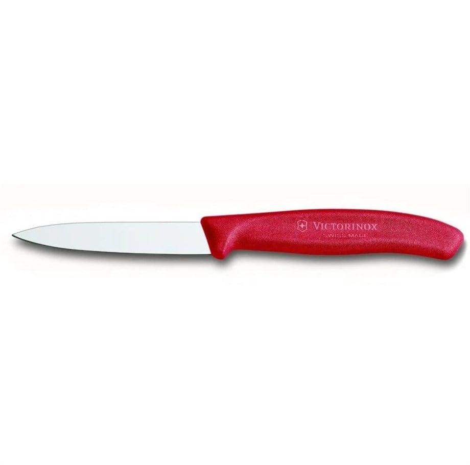 Victorinox VT 6.7601 Swiss Classic 8 Cm. Sivri Uçlu Soyma Bıçağı (Kırmızı)