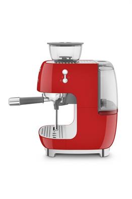 Kırmızı Öğütücülü Espresso Kahve Makinesi EGF03RLEU