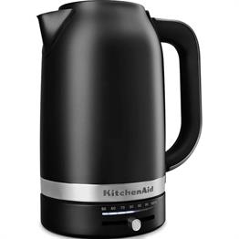 KitchenAid 1,7 L Isı Ayarlı  Su Istıcısı KEK1701 Black Matte-EBM