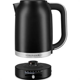 KitchenAid 1,7 L Isı Ayarlı  Su Istıcısı KEK1701 Black Matte-EBM