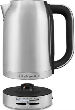 KitchenAid 1,7 L Isı Ayarlı  Su Istıcısı KEK1701 Stainless Steel-ESX