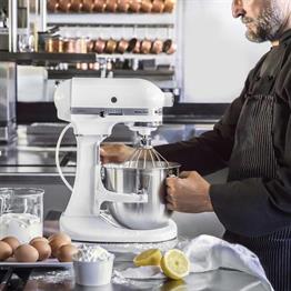 KitchenAid 4,8 L Ağır Hizmet Tipi Stand Mikser 5KPM5 White-EWH