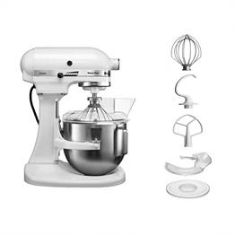 KitchenAid 4,8 L Ağır Hizmet Tipi Stand Mikser 5KPM5 White-EWH
