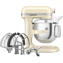 KitchenAid 5KSM70SHXEAC 6.6 L Kaldırılabilir Kaseli Stand Mikser - Almond Cream