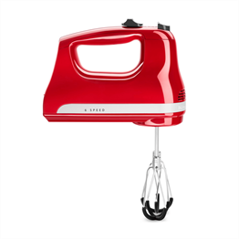 KitchenAid 6 Hızlı El Mikseri 5KHM6118EER Empire Red EER