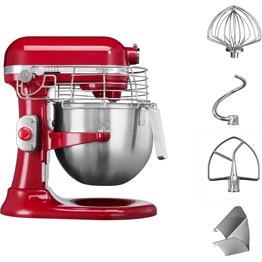 KitchenAid 6,9 L Profesyonel Stand Mikser 5KSM7990X Empire Red-EER