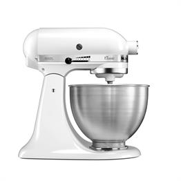 KitchenAid Classic 4,3 L Stand Mikser 5K45SS White-EWH