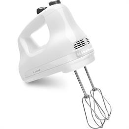KitchenAid Classic 5 Hızlı El Mikseri 5KHM5110 White-EWH