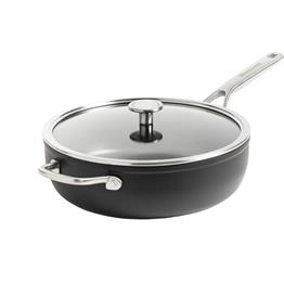 KitchenAid Hard Anodize Kısa Tencere 28cm -3585