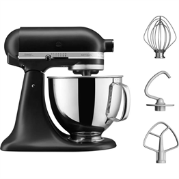 Kitchenaid 5KSM125EBM Artisan 4.8 Lt Mutfak Şefi - Black Matte