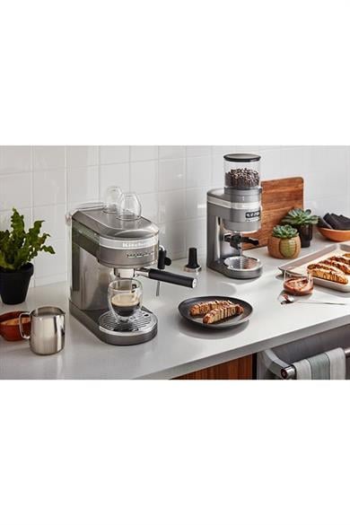 Kitchenaid 5Kes6503Ems Proline Espresso Mak. - Madalion Silver