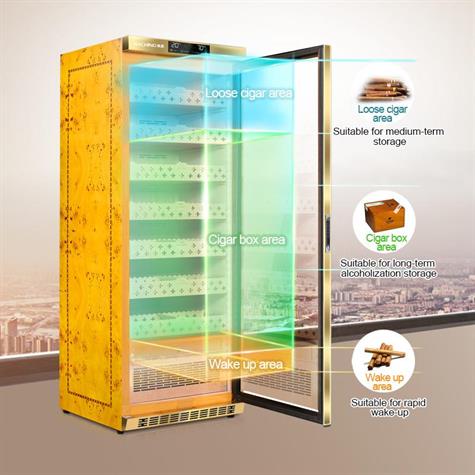 Raching Elektronik Puro Dolabı Gold MON3800A