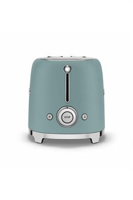 SMEG 50S Style Mat Zümrüt Yeşil Ekmek Kızartma Makinesi Special Edition