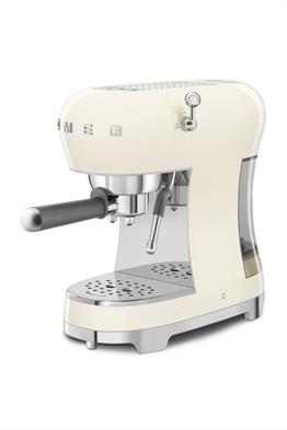 SMEG 50s Style ECF02 Manuel Espresso Kahve Makinesi Krem