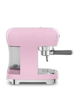 SMEG 50s Style ECF02 Manuel Espresso Kahve Makinesi Pembe