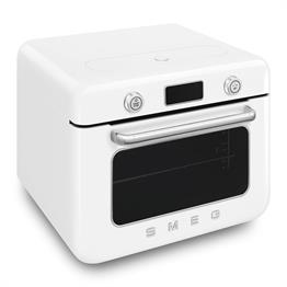 SMEG 50s Style Retro Beyaz Buharlı Fırın COF01WHEU