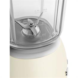 SMEG 50s Style Retro Krem Smoothie Blender BLF03CREU