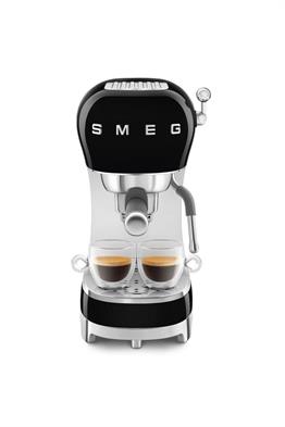 SMEG ECF02BLEU Siyah Espresso Kahve Makinesi